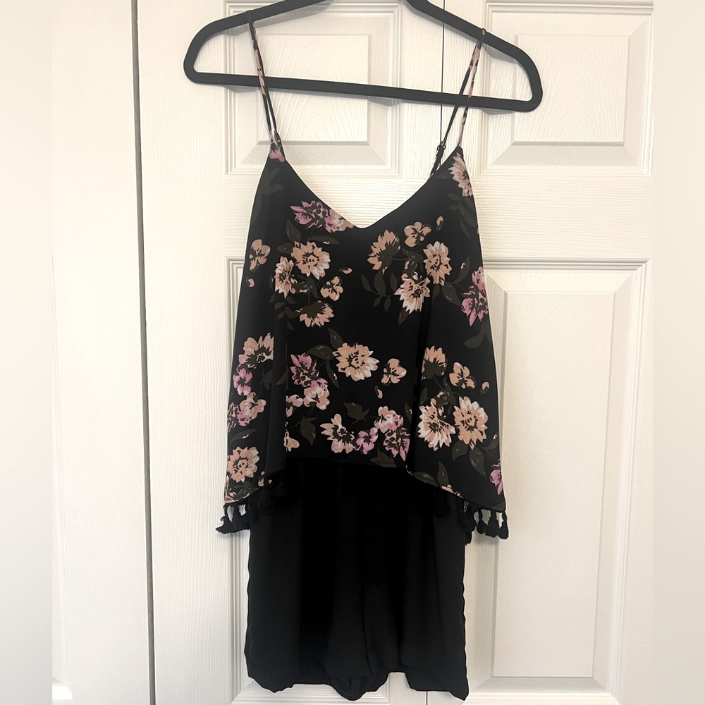 Design Lab floral romper, XS